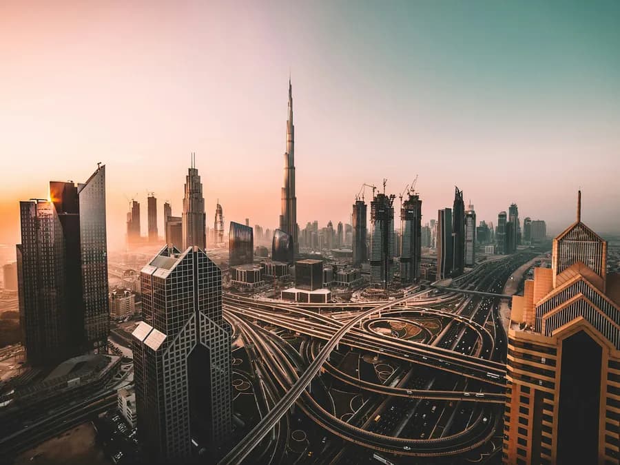 Dubai skyline, a UAE market covered by 6767 Capital